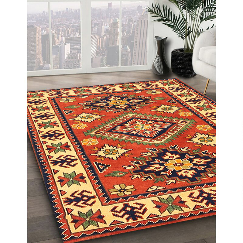 Southwestern Indoor Rug, Rectangle 7' x 9'
