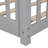 Javarri 17.5''H Bed Frame without Door,Floor Platform Bed with Fence-983676176