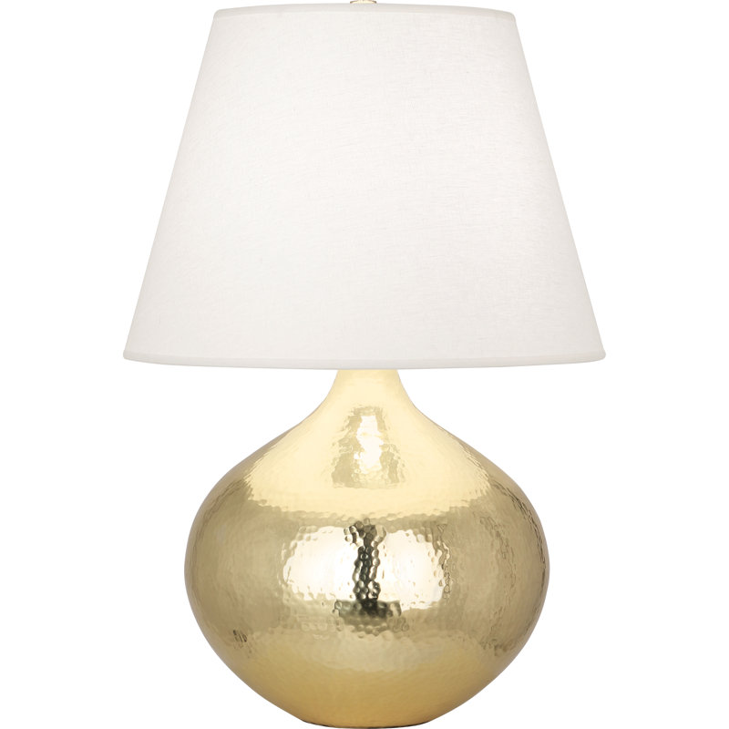 Dal Table Lamp, Modern Brass, 19.25" H x 13" W x 13" D