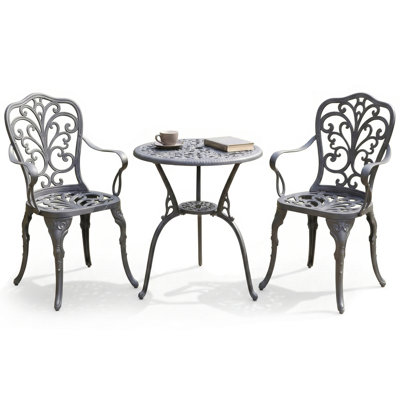 Musselman 2 - Person Patio Dining Set with Round Table