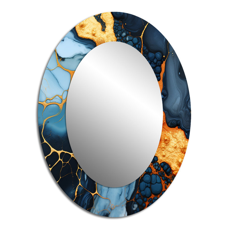 Miroir mural Lava Marble Art, 40 po x 30 po