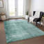 Tapis bleu sarcelle lavable à la machine intérieur / extérieur Xhevrie-1778774949