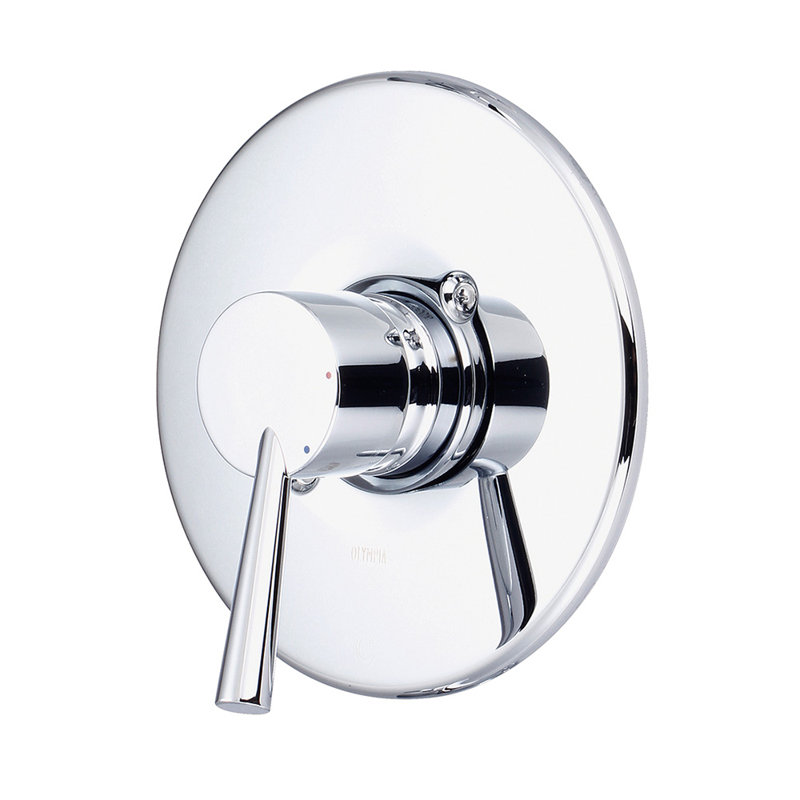 Ensemble de garniture de robinet à poignée simple I2, Chrome poli