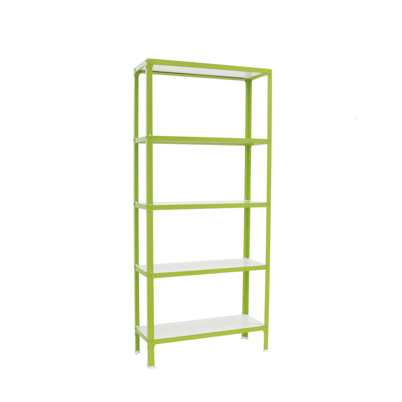 80cm W Steel Shelving Unit, Green