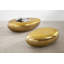 Liquid Gold River Stone Solid Coffee Table-1421483442