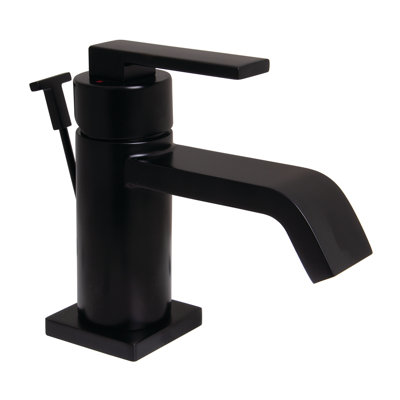 Lura Single Hole Bathroom Faucet with Drain Assembly