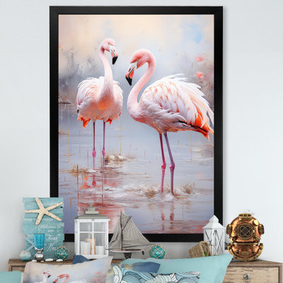«Grand Flamingo Camargues Calm I» sur toile