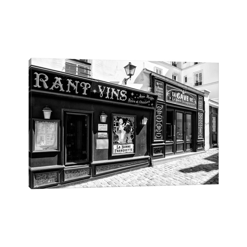 La Bonne Franquette by Philippe Hugonnard - Wrapped Canvas Print, 20.32 cm H x 30.48 cm W