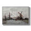 Windmills près de Zaandam, 1871 - Claude Monet, toile tendue avec châssis-132875456-132875463