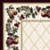 Alminus Fruit Medley Opal Garnet Lattice Area Rug