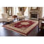 Tapis en laine rouge/beige oakland Cirro-4224261