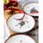 Assorted Holiday Plates - Tree, Car, Candy Cane, Presents (Set of 4)