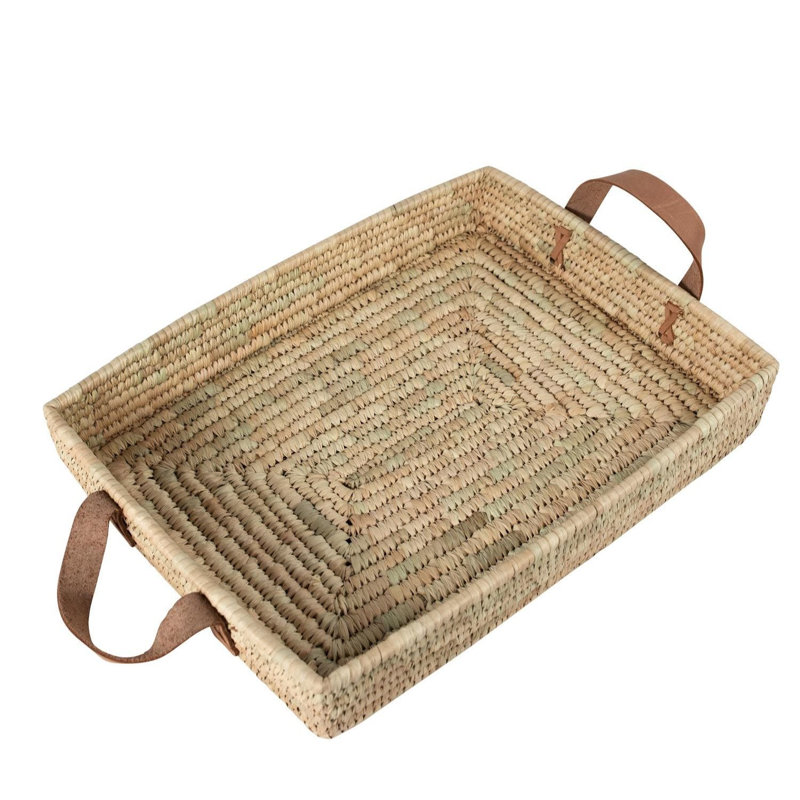 Panier à poignée rectangulaire