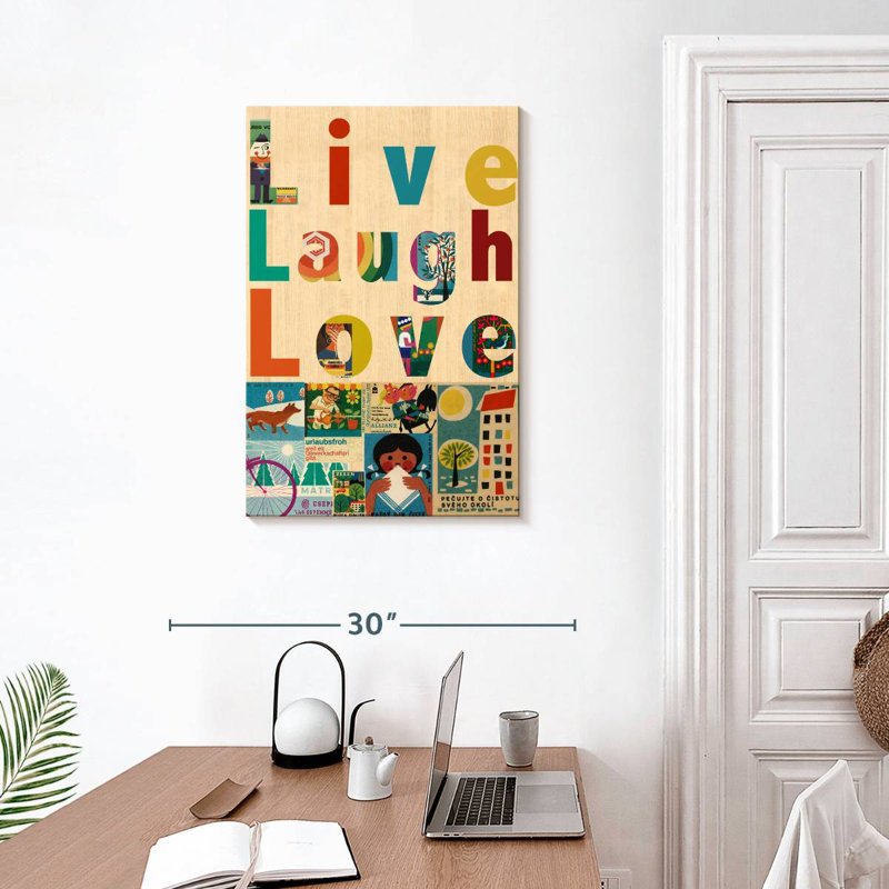 Tergel Collage Love I, 30" H x 20" W