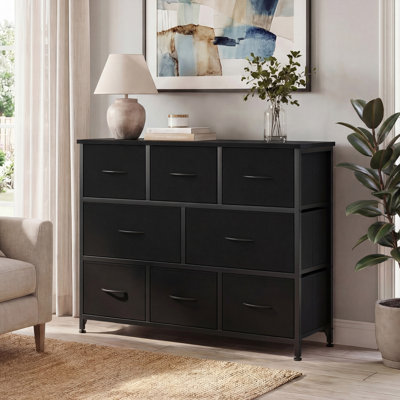 8-Drawer Fabric Dresser, Storage Chest for Bedroom, Living Room, Entryway