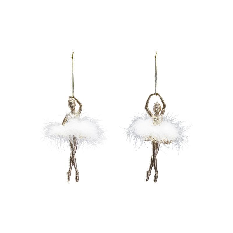 Jupe de plume ornement ballerine