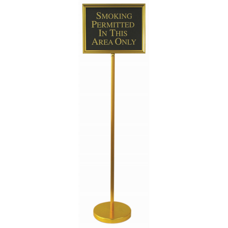 Le support d'annuaire The Réalisateur, Doré, H 54 po x l 15,25 po x P 1,13po