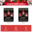 Drapeau de la maison de la vie colorée Buffalo Plaid Merry Christmas