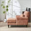 Chaise longue moderne avec structure en bois massif-354106813