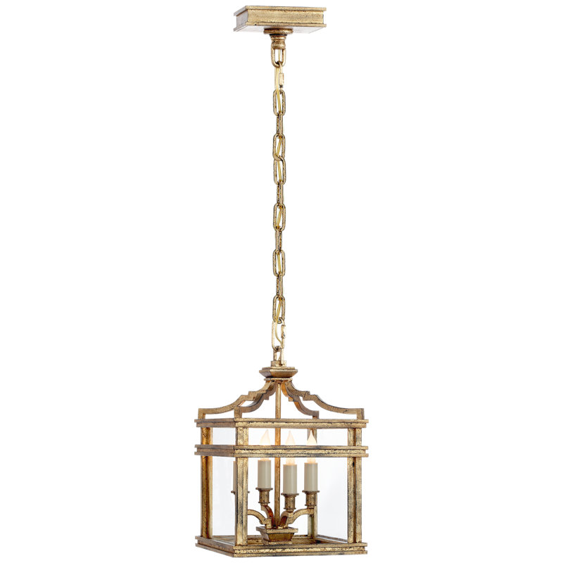 Mykonos 4 - Light Pendant, Golded Iron