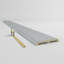 9.5'' H x 78.75'' W x 1.38'' D Urethane Casing