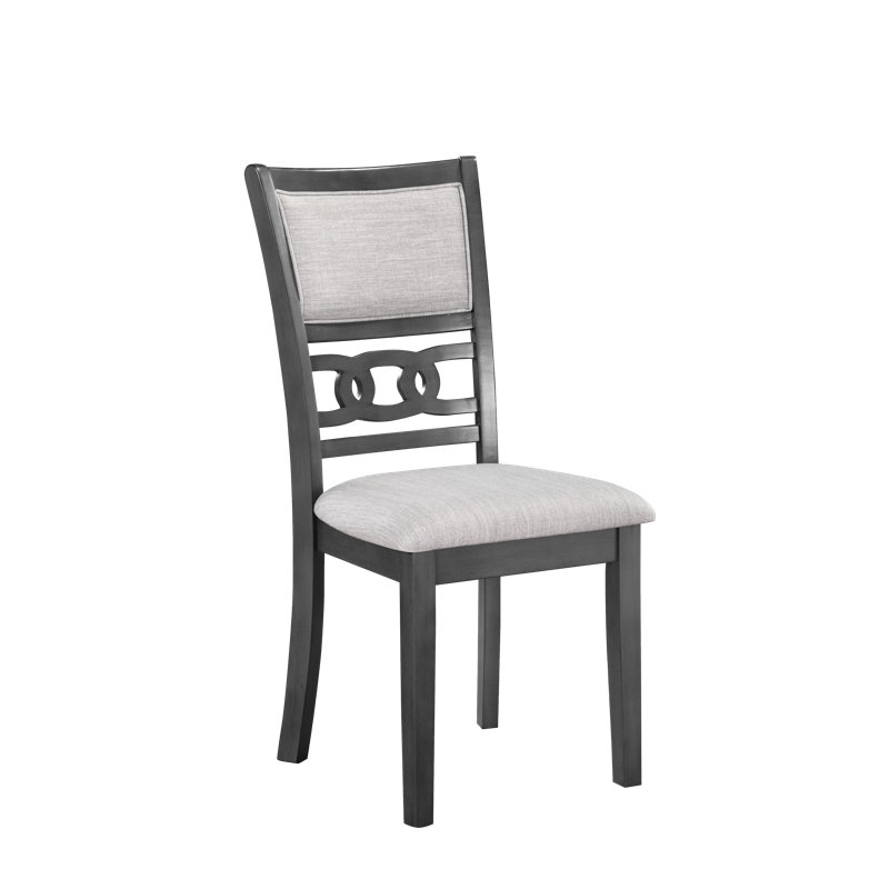 Chaise d'appoint Ziemer Uplostered, Gris