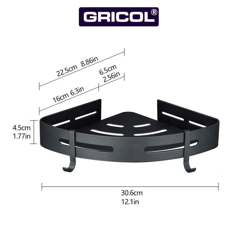 Adhesive Shower Shelf