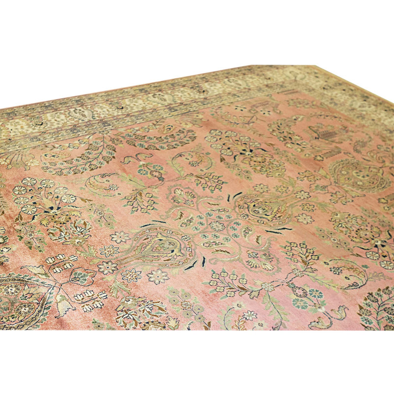 One-of-a-Kind 9'7" x 12'10" Hand Knotted Area Rug