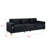 Dwayne 86.6" Square Arm Sofa-1850987419