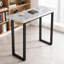 Onzell Modern 120*60CM Rectangular Dining Table Bar Table with Sled Legs-343326300