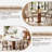 5 Piece Karoline with 4 Upholstered Chairs