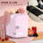 4L/6-Can Black Portable Mini Fridge: Cooler & Warmer For Bedroom/Car/Office/Dorm, Ideal For Cosmetics/Beverage/Food-123707505