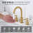 Widespread 2-handle Bathroom Faucet with Drain Assembly-100517934