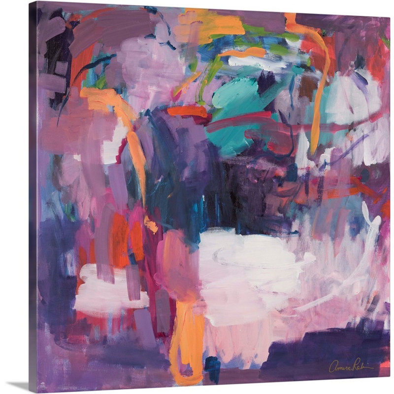« Grace » par Amira Rahim, reproduction d’art sur toile, Toile tendue, H 36 po x l 36 po x P 1,25 po