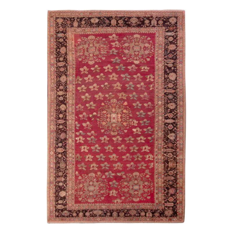 One-of-a-Kind 9'7" X 14'10" Hand Knotted Area Rug