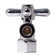 Turn Angle Stop with IPS Inlet and Compression Outlet with Cross Handle