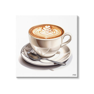 «Espresso Latte» par Rb, art mural sur toile