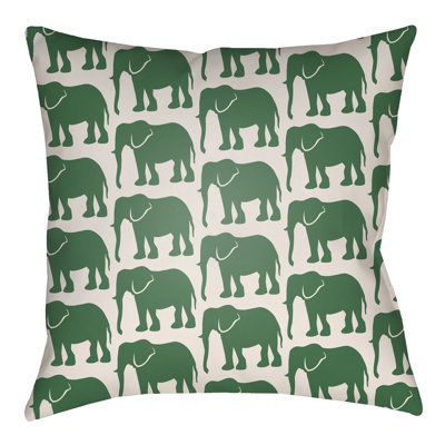 Housse et insert de coussin extérieur carré Lolita Elephant Elephant