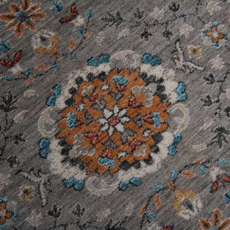 Wool "Hybrid" Power Loomed/Hand Finished Area Rug, Runner 2'6" x 8'
