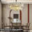 Modern Round K9 Crystal Chandelier-1309166287