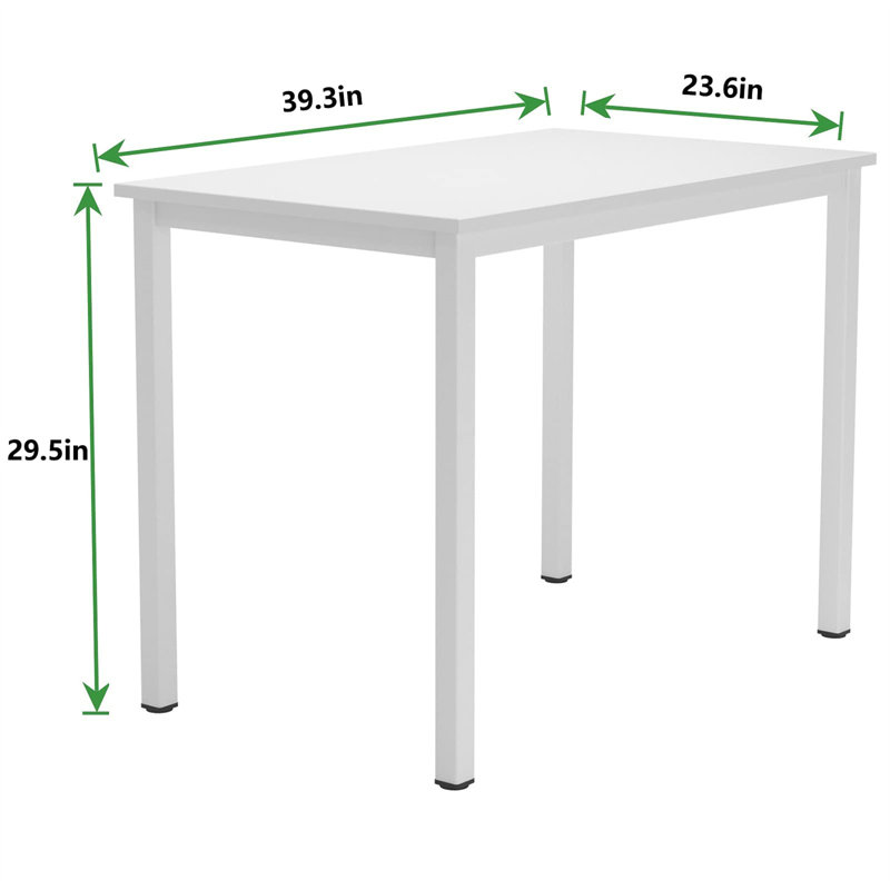 Frisina Metal Base, White, 29.53" H x 39.37" W x 23.62" D