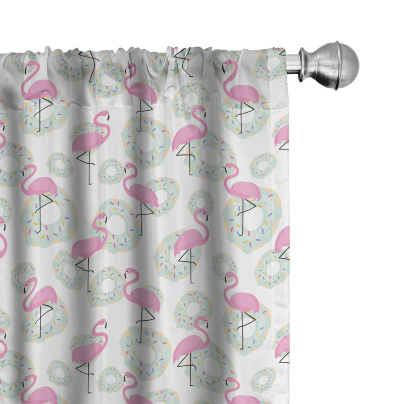 Semi-Sheer Rod Pocket Sliding Panel, 28" x 84"