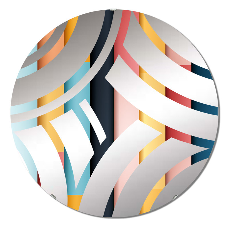Miroir décoratif Sazur, 23,6 po x 23,6 po