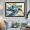 Colen Marble The Turtle S Voyage I - Tortue, art mural