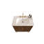 Meuble-lavabo double avec lavabo et portes à fermeture en douceur-508064116