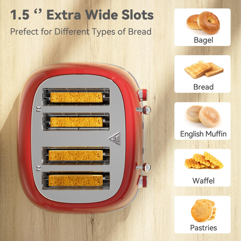 Slots Toaster, Red