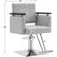 Fauteuil de barbier hydraulique pivotant à 360 degrés Nauvoo-676511489