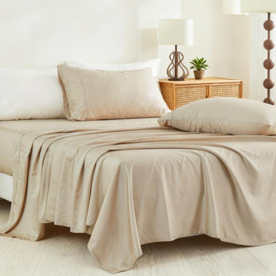 Ensemble de tissage 100% coton à densité de tissage 600 fils Supima