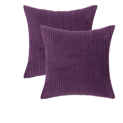 Striped Throw Pillow Cover