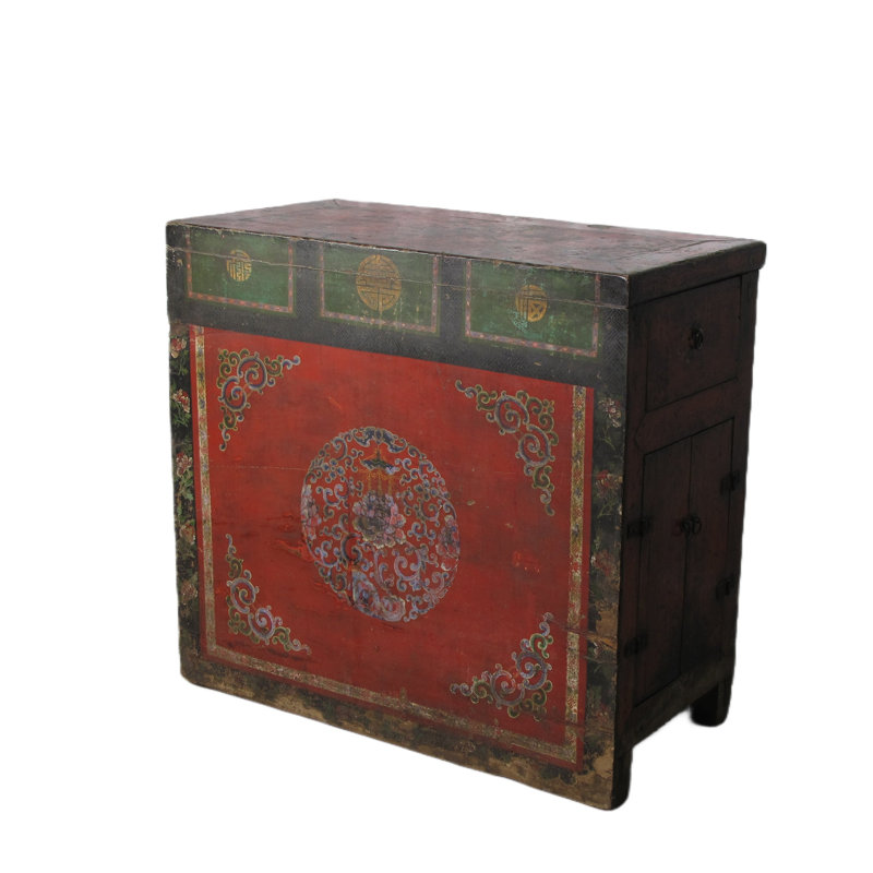 Solid Wood Accent Cabinet